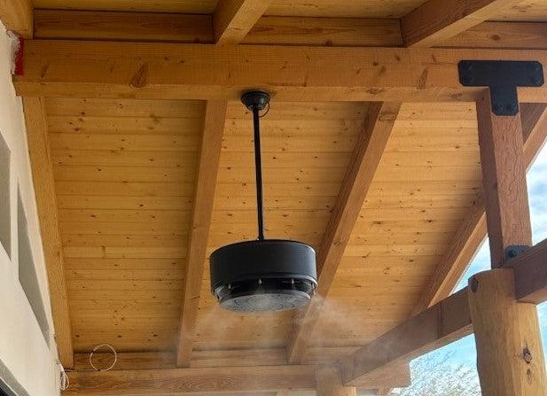 Backyard Breeze on Pole Mount